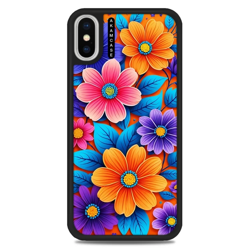 کاور آکام مدل AMC-WAX-FLOWERS-39 مناسب برای گوشی موبایل اپل iPhone X/Xs
