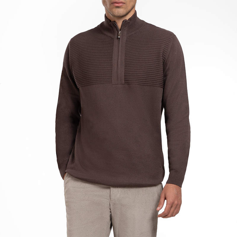 پلیور یقه ایستاده مردانه ام کی مدل 90022