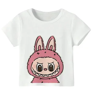 تی‌شرت آستین کوتاه دخترانه مدل A11 LABUBU