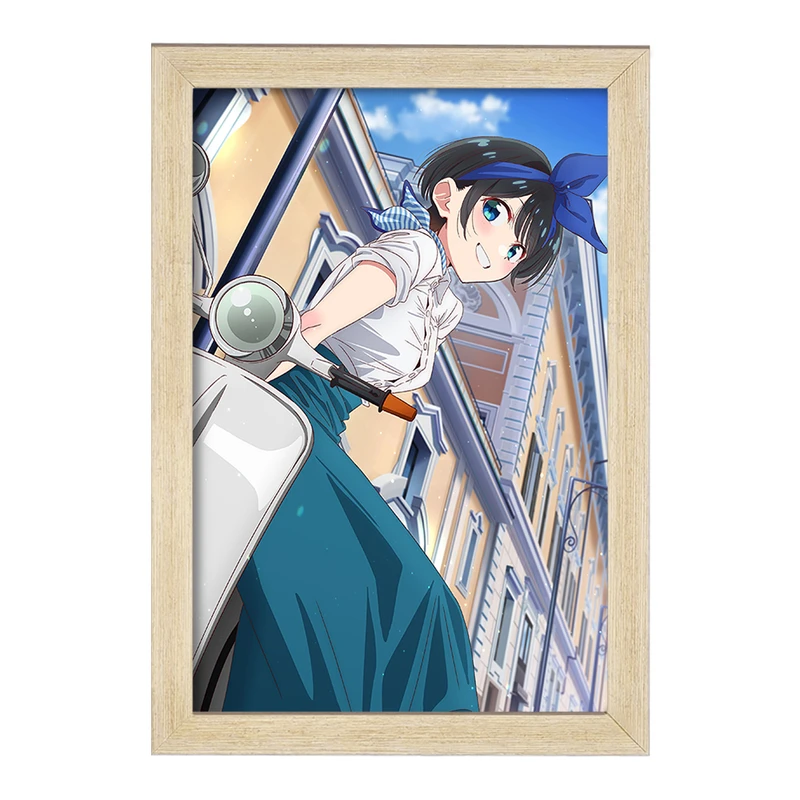 تابلو خندالو مدل روکا انیمه کانوجو اوکاری کد 34827