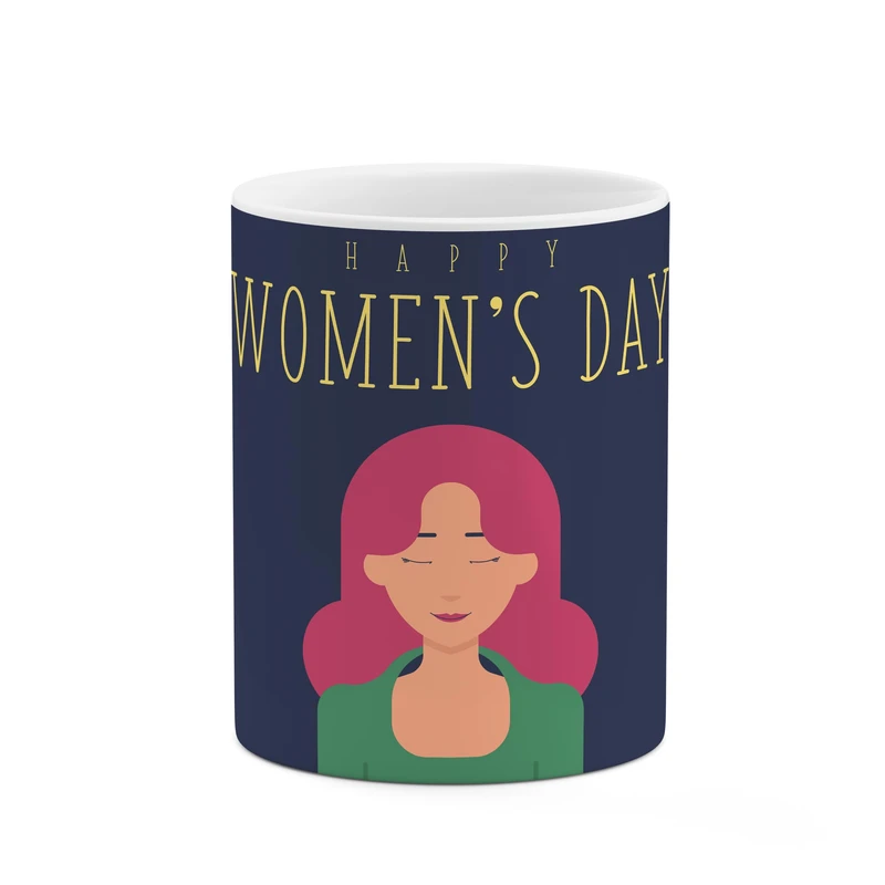 ماگ کاکتی طرح روز زن مبارک کد mgp11051