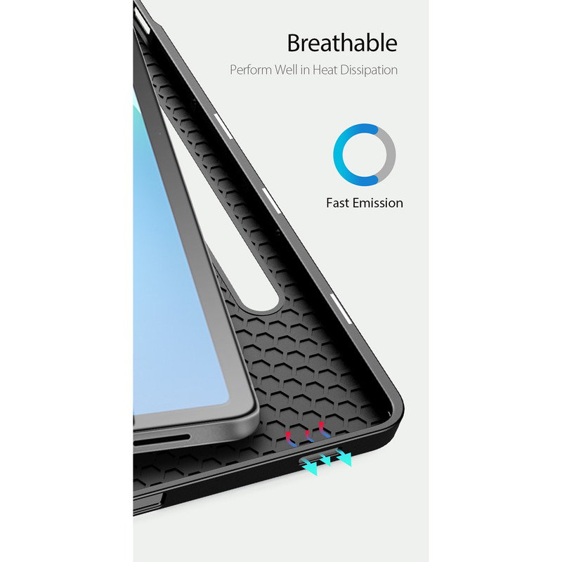 کیف کلاسوری دوکس دوکیس مدل DOMO مناسب برای تبلت سامسونگ Galaxy Tab S10 FE Plus-13.1 inch