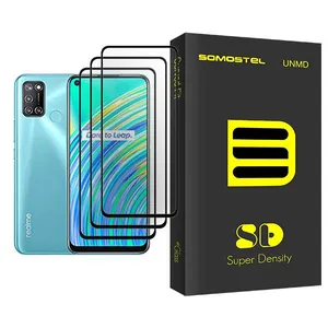 Somastel SD Glass MIX003 Screen Protector For Realme C17 Pack Of 3