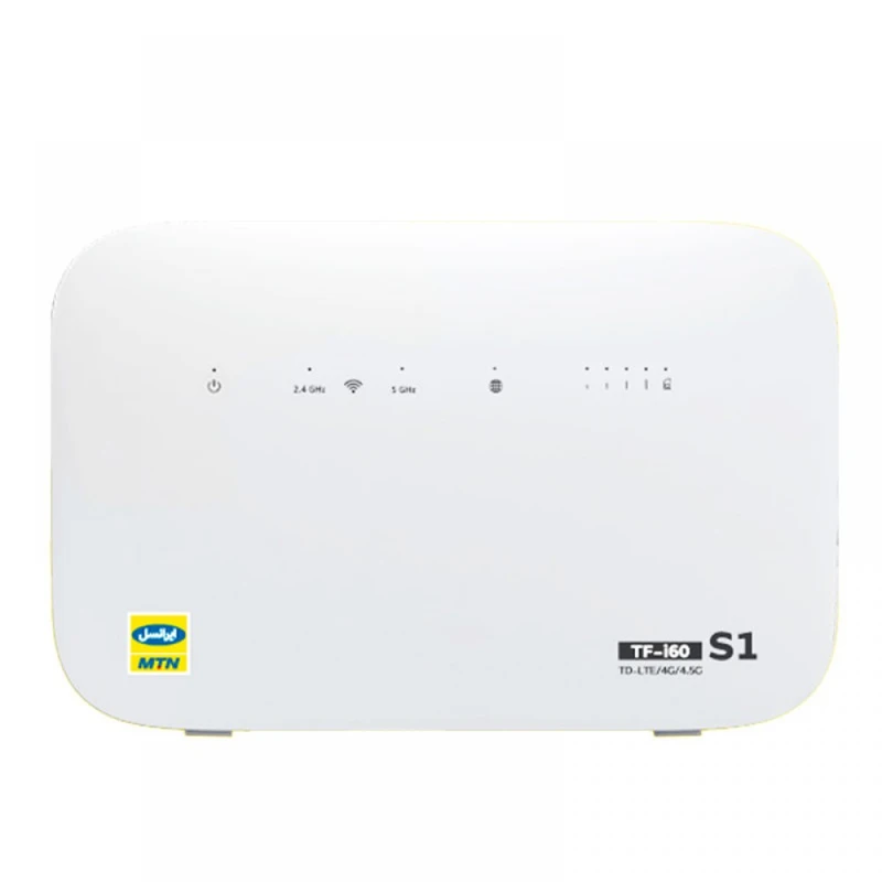 مودم 4G/TD-LTE ایرانسل مدل TF-i60 S1 به همراه سیم کارت TD-LTE و بسته اینترنت 500 گیگ یکساله