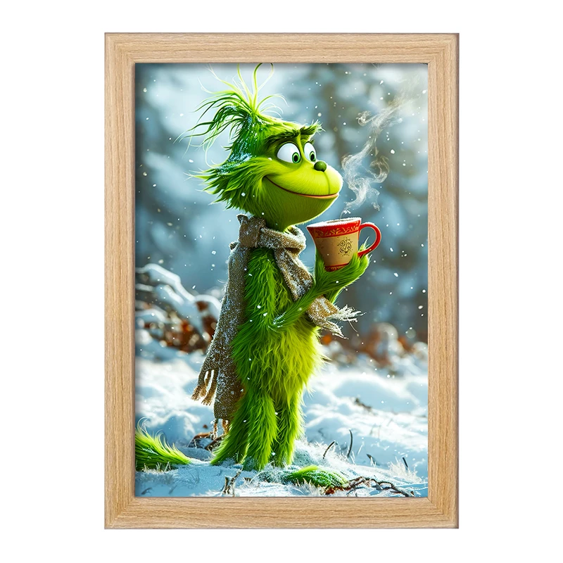 تابلو خندالو مدل گرینچ (The Grinch) کد F5872
