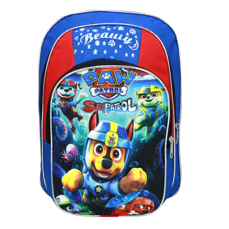 کوله پشتی سیی مدل سگ های نگهبان کد 1829.3