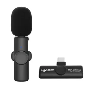 میکروفن یقه ای اچ اکس اس جی مدل F18 با درگاه اتصال USB Type-C