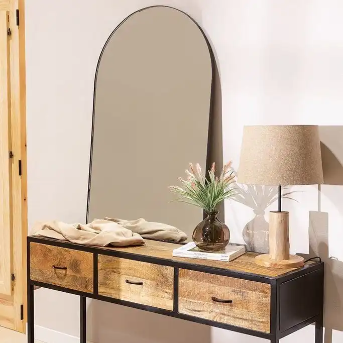 آینه دکوراتیو مدل گنبدی رومیزی کد 65