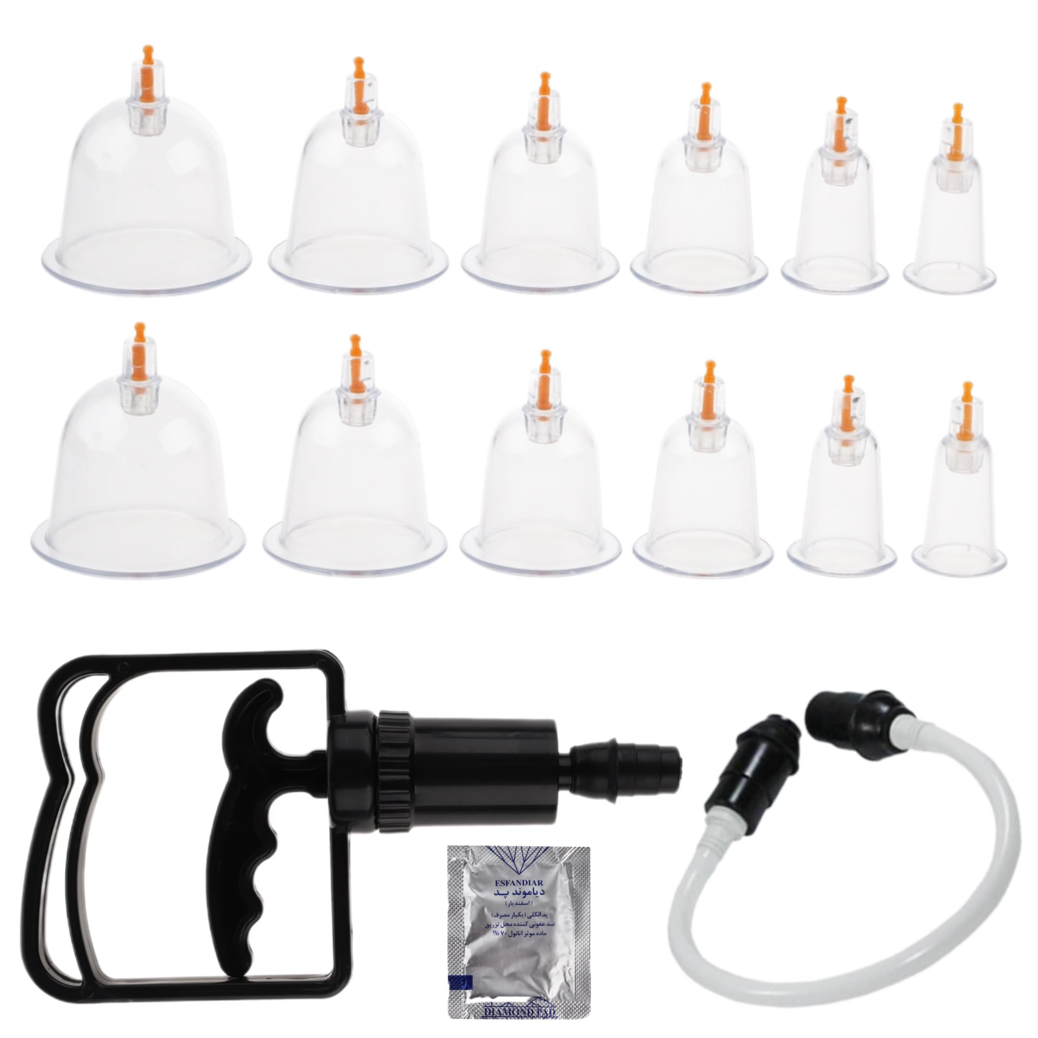 بادکش بدن مدل pro بسته 12 عددی