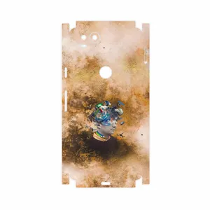 MAHOOT Collage of surreal Portrait of Men-FullSkin Cover Sticker for Google Pixel 2