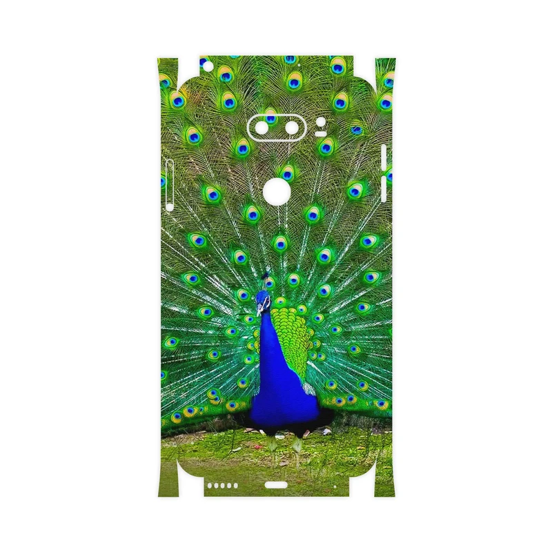 برچسب پوششی ماهوت مدل Peacock-FullSkin مناسب برای گوشی موبایل ال جی V30