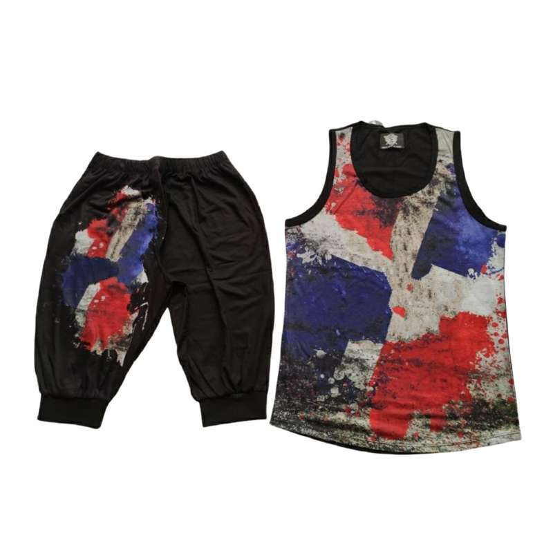 ست تاپ و شلوارک مردانه مدل H6595