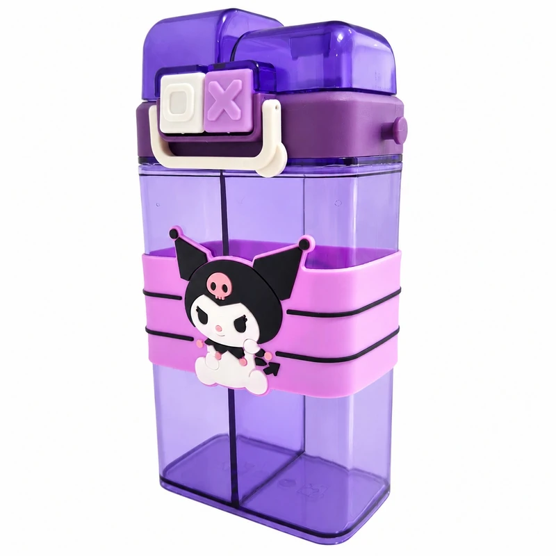 قمقمه کودک مدل دو مخزنی کرومی گنجایش 0.4 لیتر