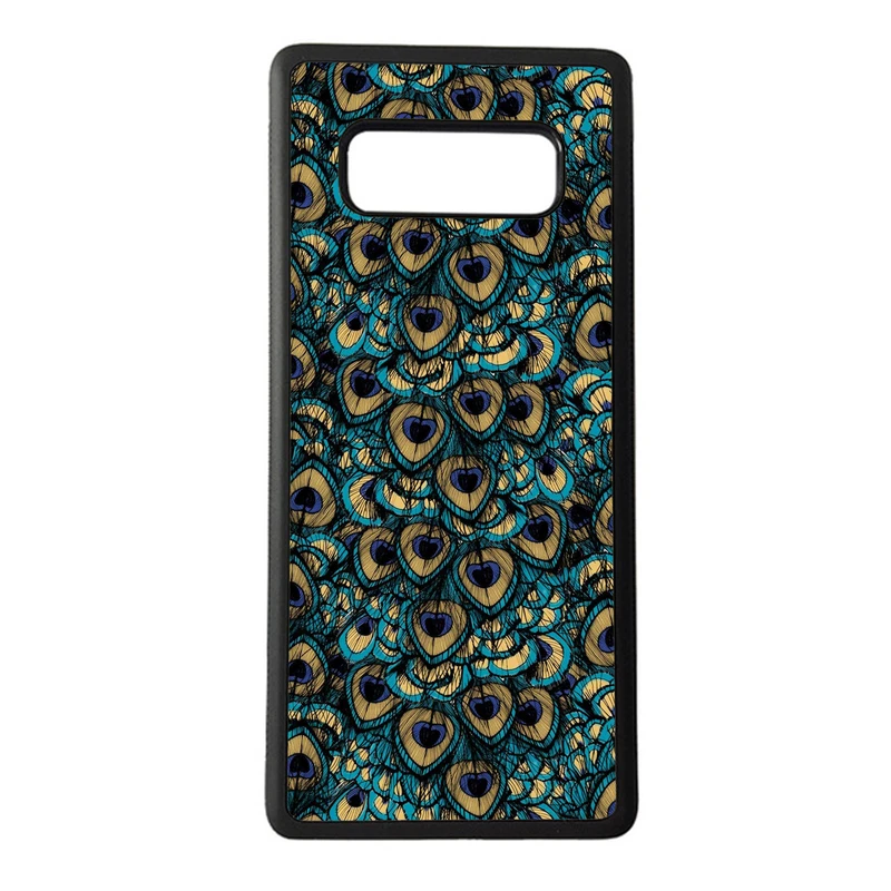 کاور طرح طاووس کد 7245 مناسب برای گوشی موبایل سامسونگ galaxy note 8