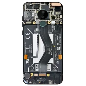 کاور مگافون طرح برد موبایل مدل 8004 مناسب برای گوشی موبایل نوکیا C30  