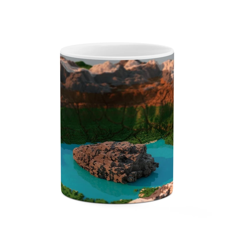 ماگ کاکتی طرح ماینکرافت minecraft مدل mgh41595