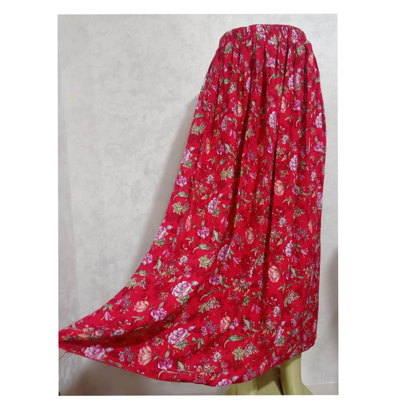 دامن زنانه مدل نیم کلوش کد 009985