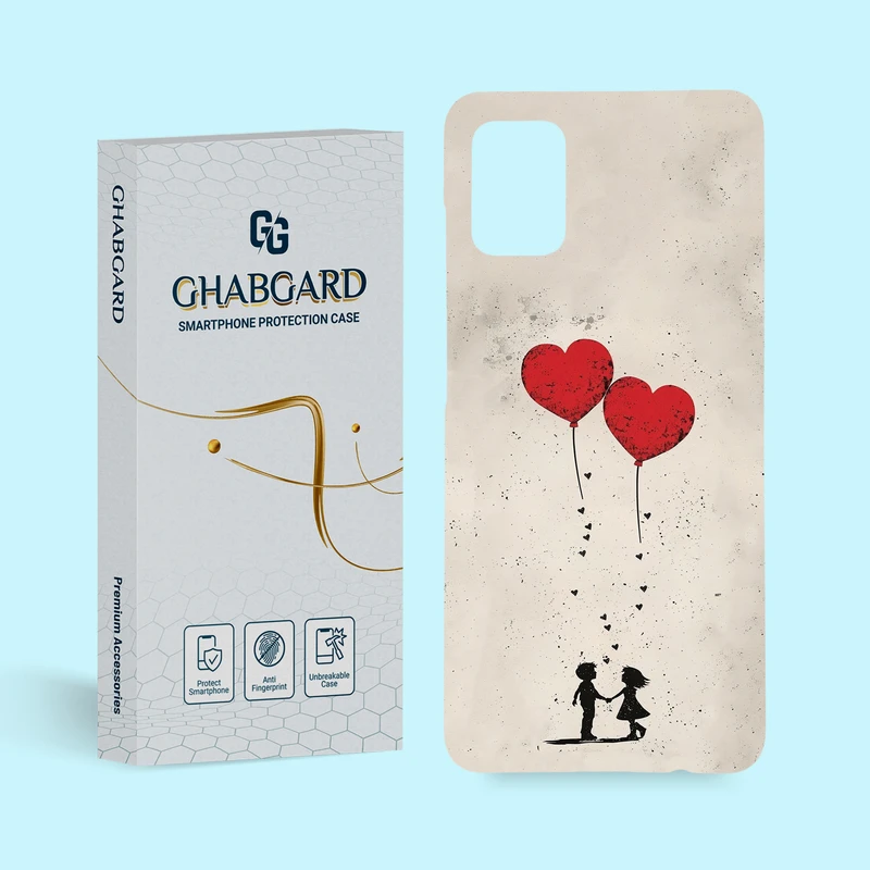 کاور قاب گارد مدل عاشقانه مناسب برای گوشی موبایل سامسونگ Galaxy A31