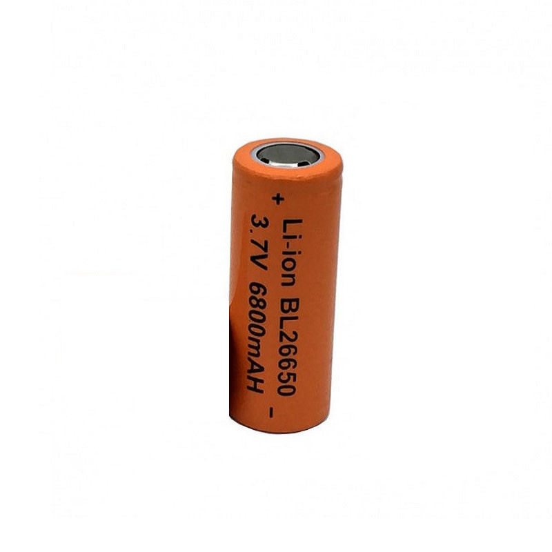  باتری لیتیوم یون قابل شارژ مدل 26650 ظرفیت 6800 میلی آمپر ساعت