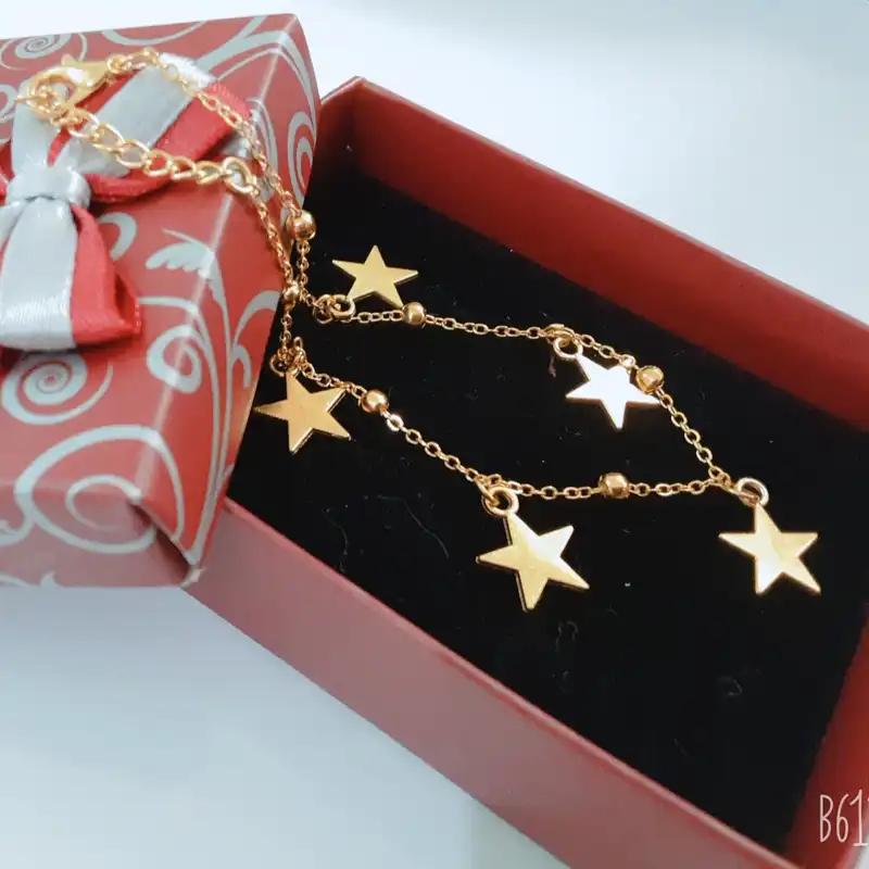 پابند زنانه طرح ستاره