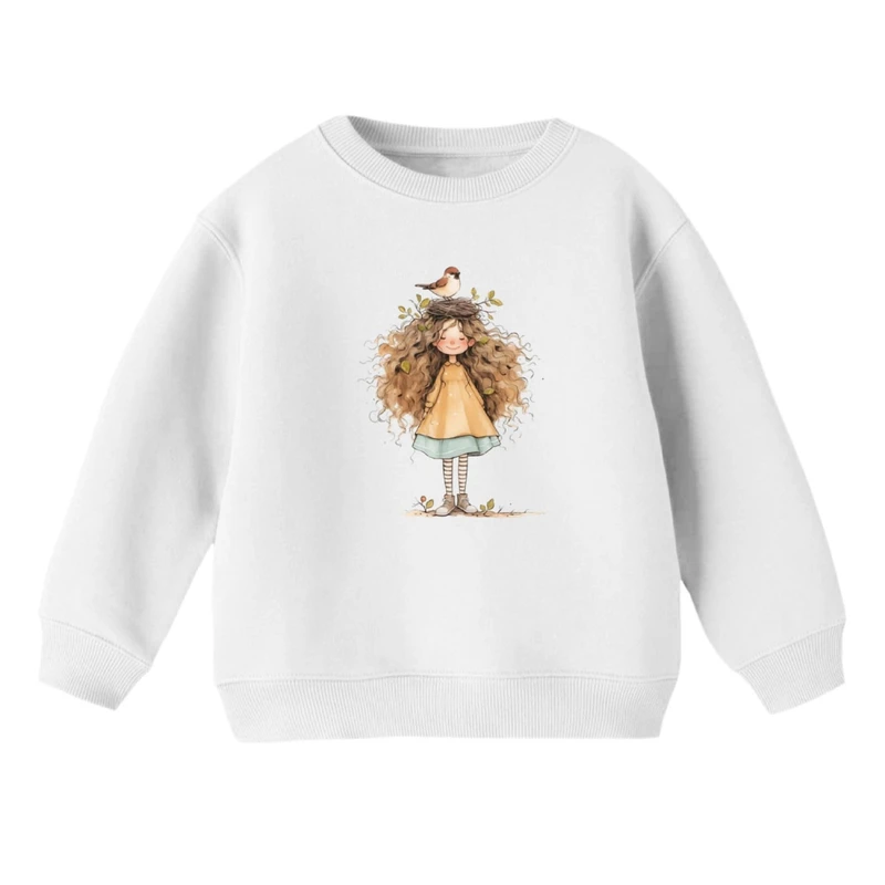 سویشرت بچگانه مدل دخترک فرشته کد 13 