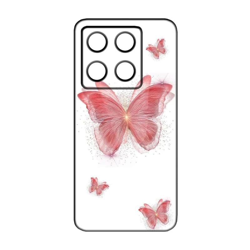 کاور طرح پروانه  کد 74 مناسب برای گوشی موبایل شیائومی 14T