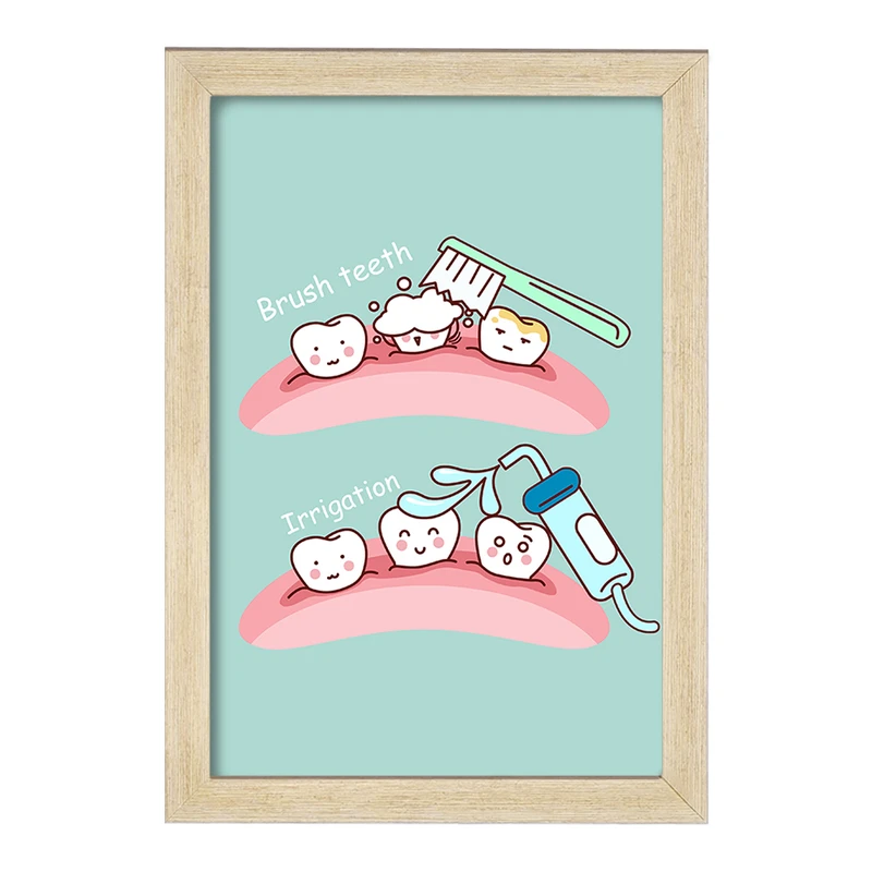 تابلو خندالو مدل دندان و دندان پزشکی کودکانه کد 36772