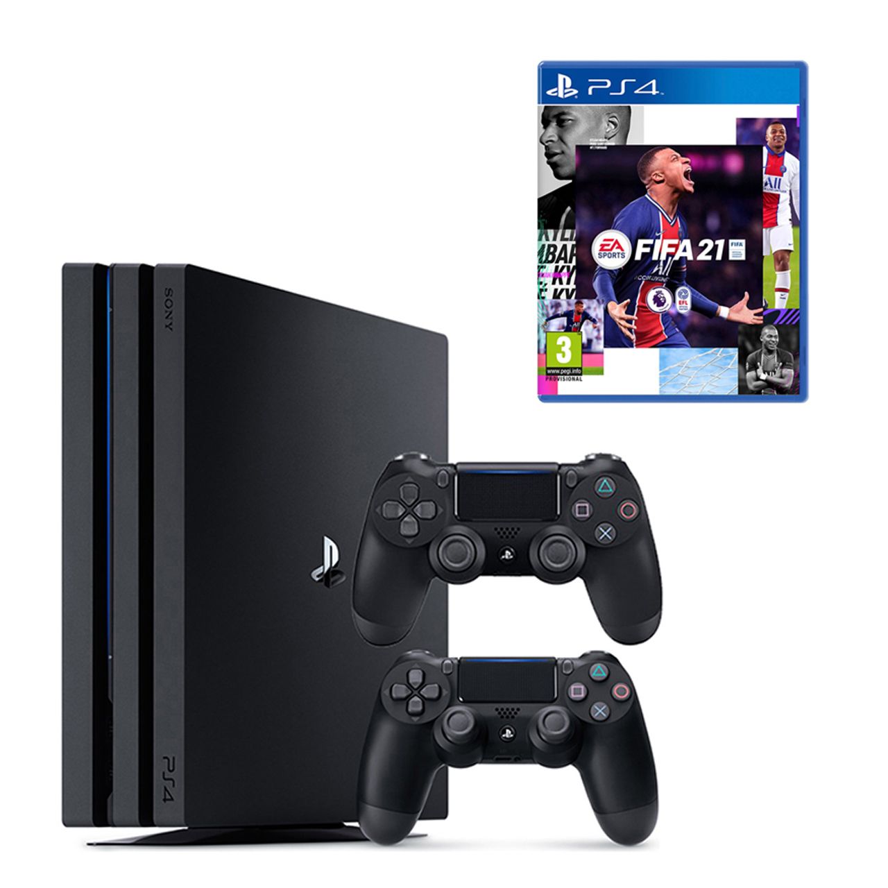 مجموعه کنسول بازی سونی مدل Playstation 4 Pro 2018 کد CUH-7216B Region 2 ظرفیت 1 ترابایت