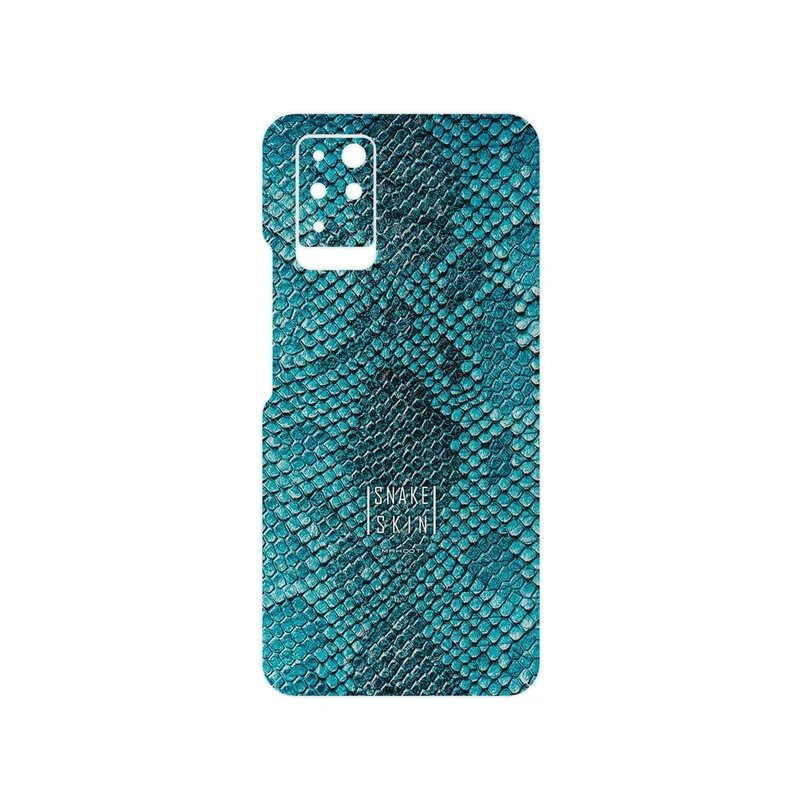 برچسب پوششی ماهوت مدل Blue Snake Skin مناسب برای گوشی موبایل اینفینیکس Note 10