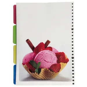 کاغذ کلاسوری فکرنو مدل بستنی کد 001 بسته 100 عددی