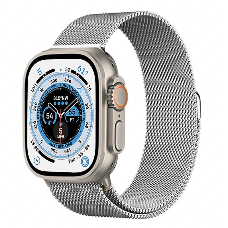 بند آلتیمیت شیلد مدل Milanese مناسب برای ساعت هوشمند ویرفیت T800 Ultra / T900 Ultra / HK8 Pro Max / HK9 Ultra 2 49mm