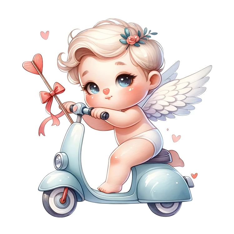 استیکر پارچه و لباس پاد آفرین مدل کارتونی بچگانه کیوت بامزه کد S4029