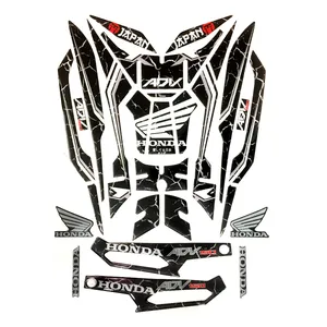 برچسب بدنه موتورسیکلت مدل H- ADV-1 مجموعه 25 عددی