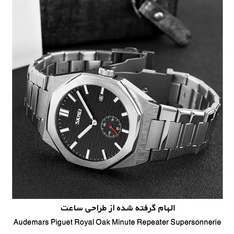 ساعت مچی عقربهای مردانه اسکمی مدل 9262 SIBK