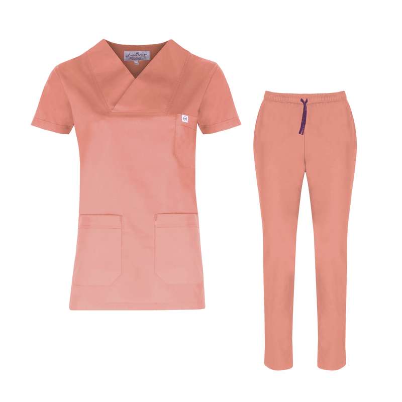 ست روپوش و شلوار جراحی مونوتیپ مدل A-015-GK