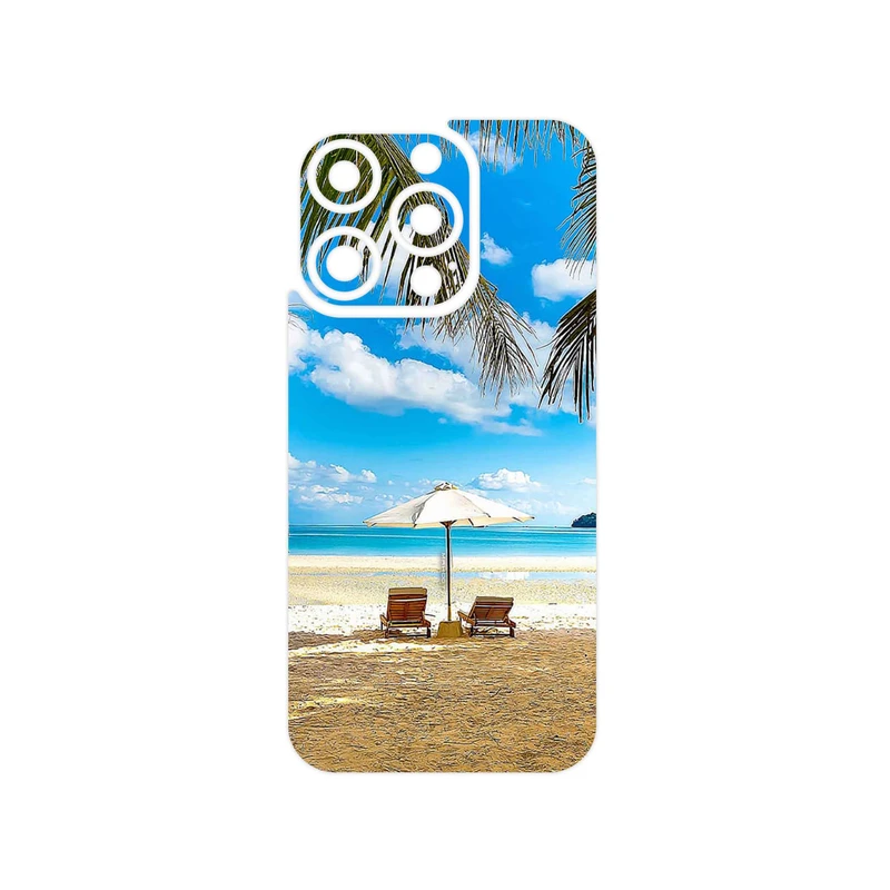 برچسب پوششی ماهوت مدل Beach مناسب برای گوشی موبایل اپل iPhone 15 Pro