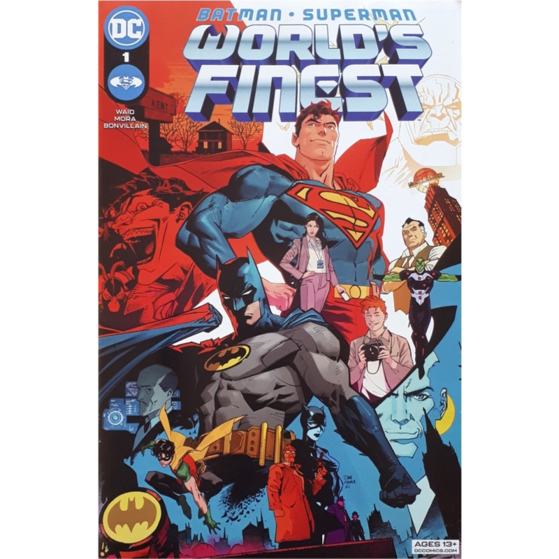 مجله Batman Superman Worlds Finest فوريه 2021