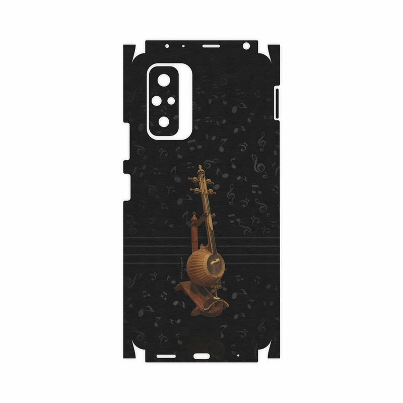 برچسب پوششی ماهوت مدل Persian-Fiddle-Instrument-FullSkin مناسب برای گوشی موبایل شیائومی Redmi Note 10 Pro Max