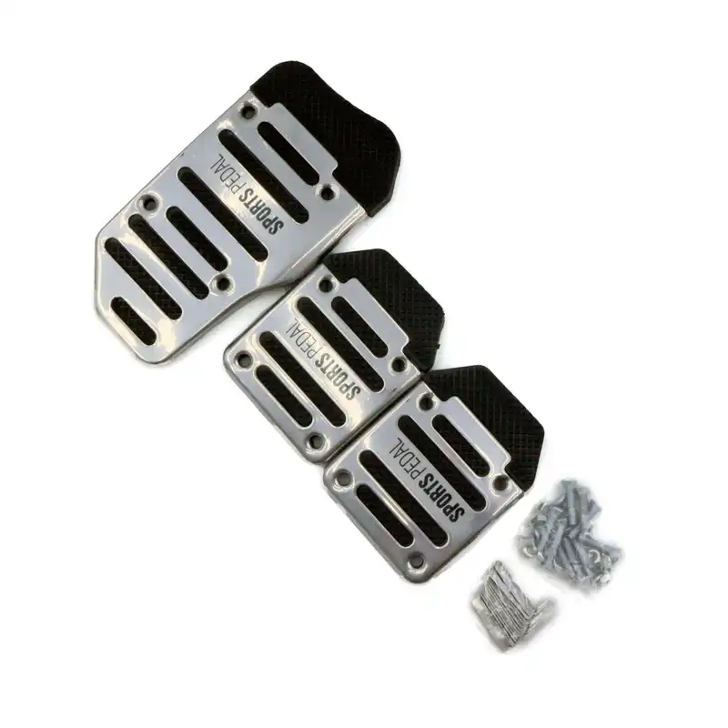 روکش پدال خودرو مدل Pdl-01 مجموعه 3 عددی