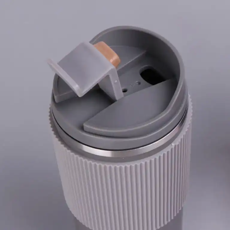 ماگ سفری مدل دور سیلکونی orginal04 گنجایش 0.45 لیتر