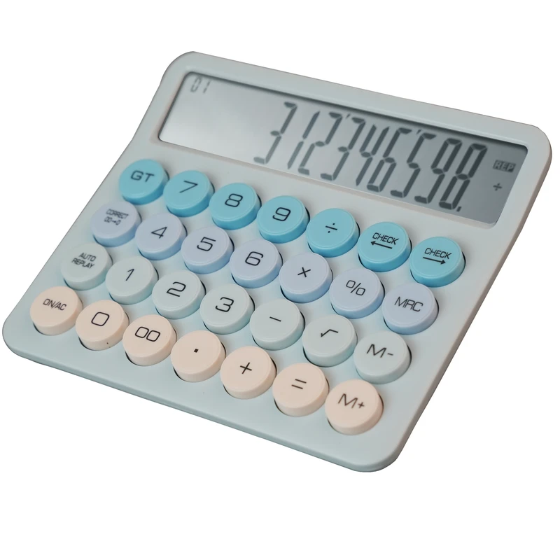 ماشین حساب رومیزی مدل پاستلی کد OS-9188