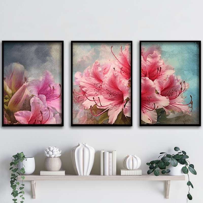تابلو آتریسا طرح آبستره مدل ATA91 مجموعه 3 عددی تابلو آتریسا طرح آبستره مدل ATA91 مجموعه 3 عددی