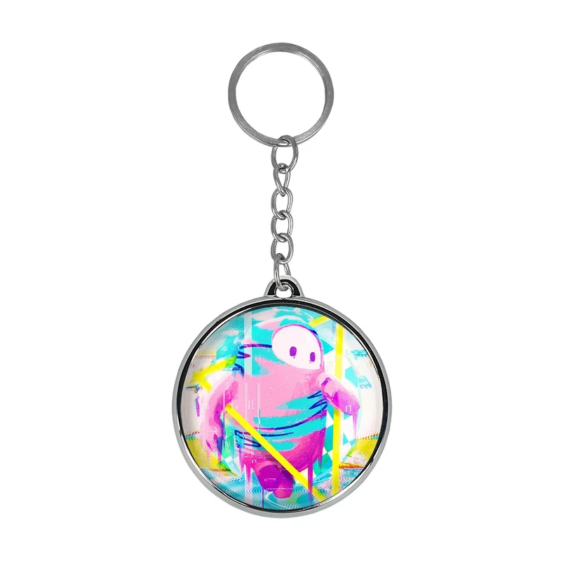 جاکلیدی خندالو طرح بازی فال گایز (Fall Guys) مدل دوطرفه کد 3279832787