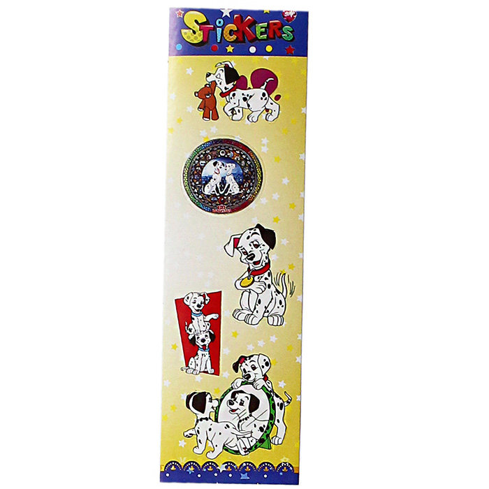 برچسب طرح سگ خالدار کد STK DG 15 