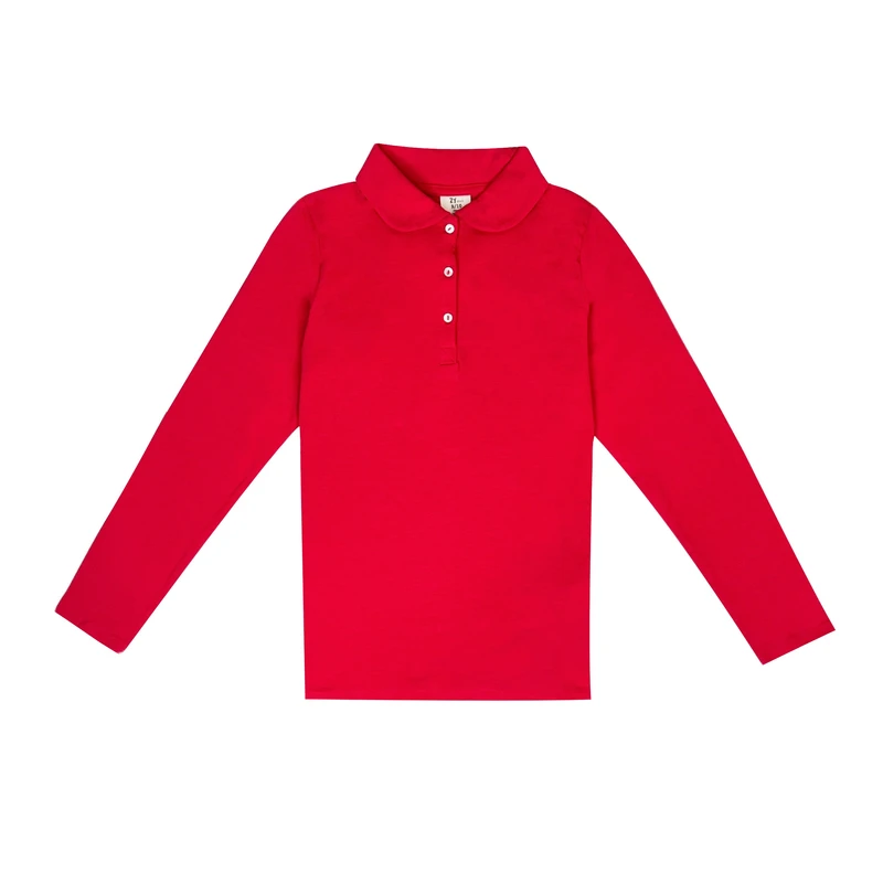 پولوشرت آستین بلند دخترانه زد وای مدل 6680881