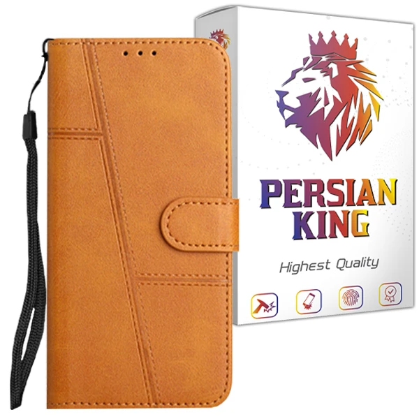 کیف کلاسوری پرشین کینگ مدل MGC21 مناسب برای گوشی موبایل ریلمی 7