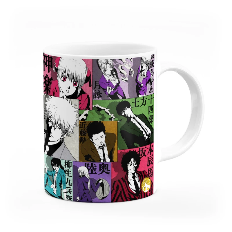 ماگ هومرو طرح انیمه گینتاما Gintama مدل MG1766