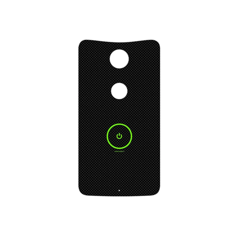 برچسب پوششی ماهوت مدل Minimal Power Button مناسب برای گوشی موبایل گوگل Nexus 6