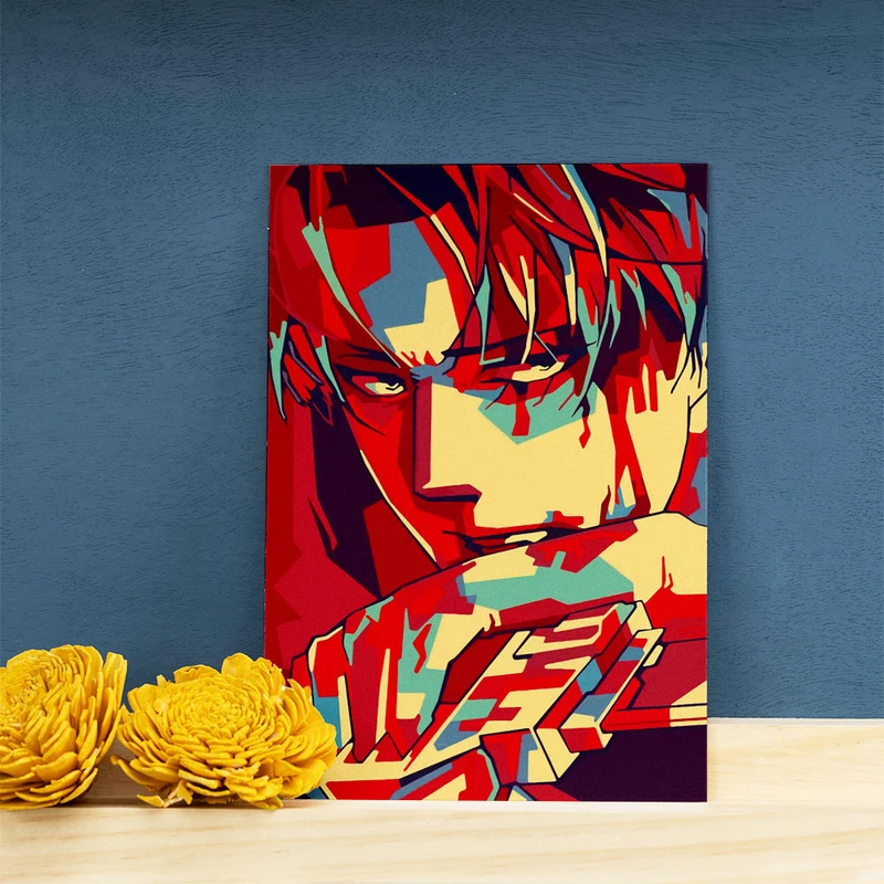 پوستر صبا طرح طرح انیمه اتک آن تایتان کد W226