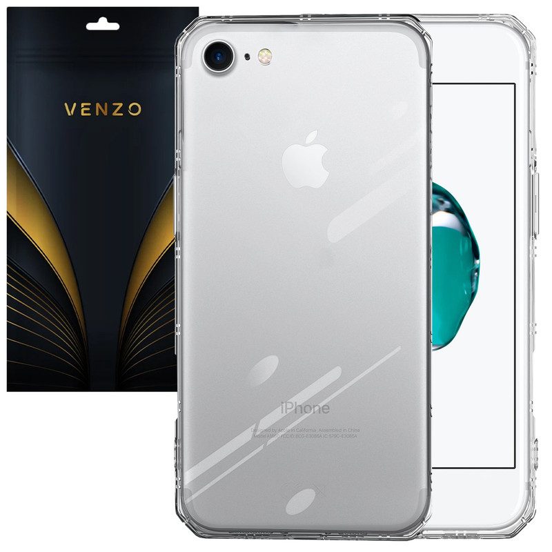 کاور ونزو مدل Crystal مناسب برای گوشی موبایل اپل iPhone 7 / 8 / SE 2020